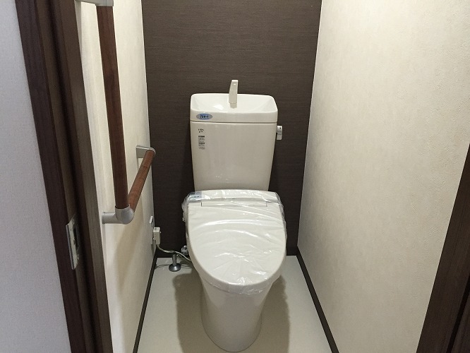 トイレ移設で浴室広々！京都府向日市