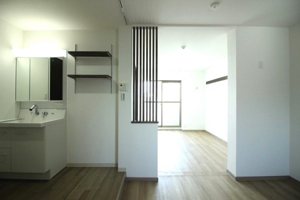 プライベート空間を確保したマンションリフォーム　京都市伏見区