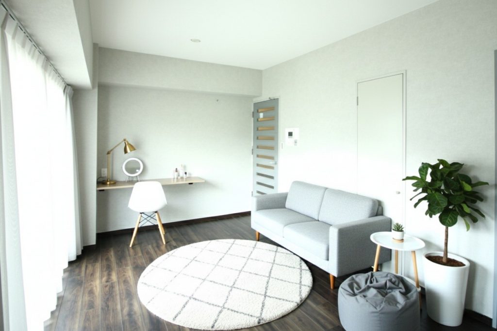 マンション改装リフォーム☆造作洗面台がこだわりの空間に　京都市伏見区