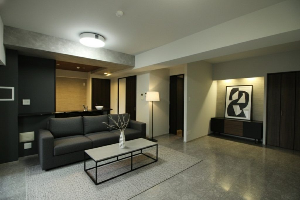 模様替えリフォームでナチュラルから男前に生まれ変わった自慢したくなる我が家　京都市伏見区